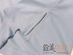 短袖排汗POLO衫-下擺精緻車縫