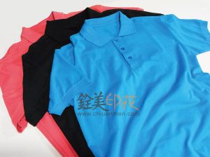 短袖網眼棉質POLO衫