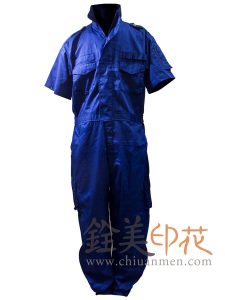 多口袋連身工作服/飛行連身服